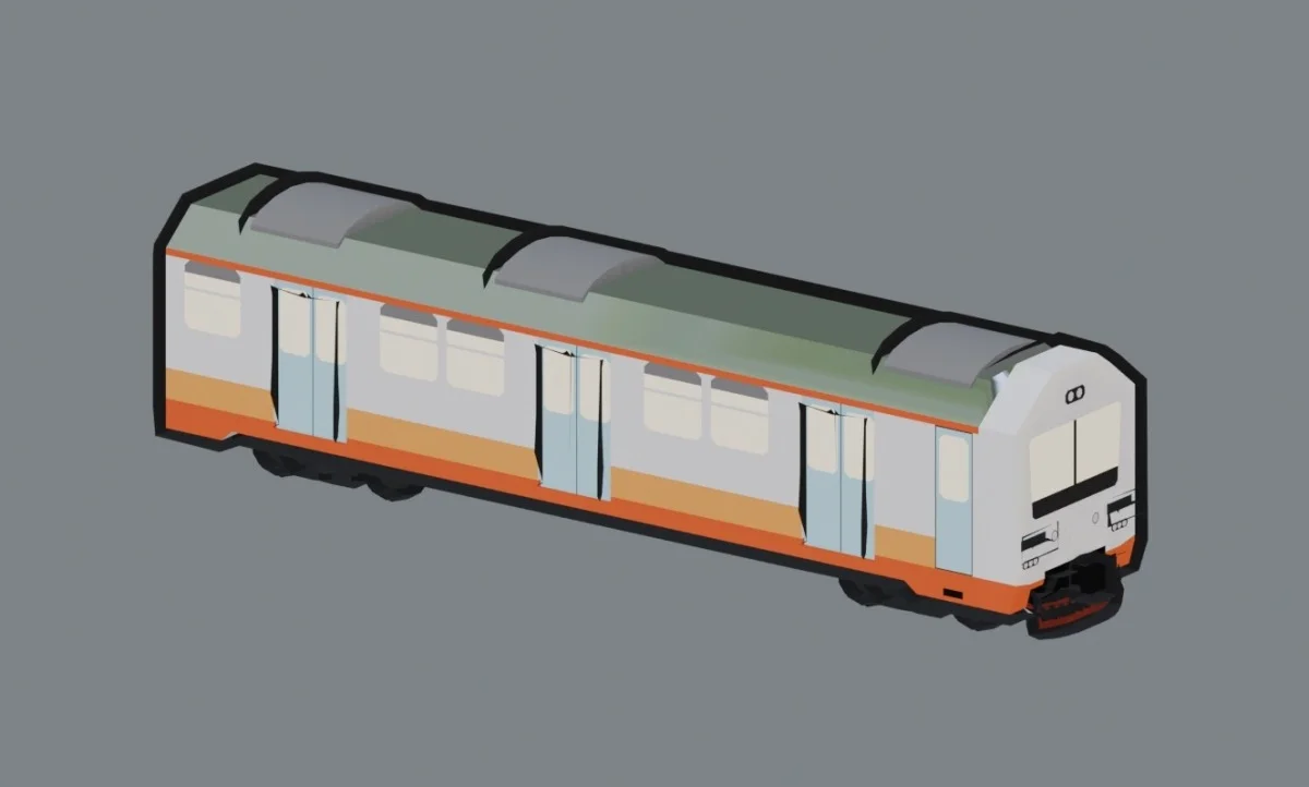 Train outline