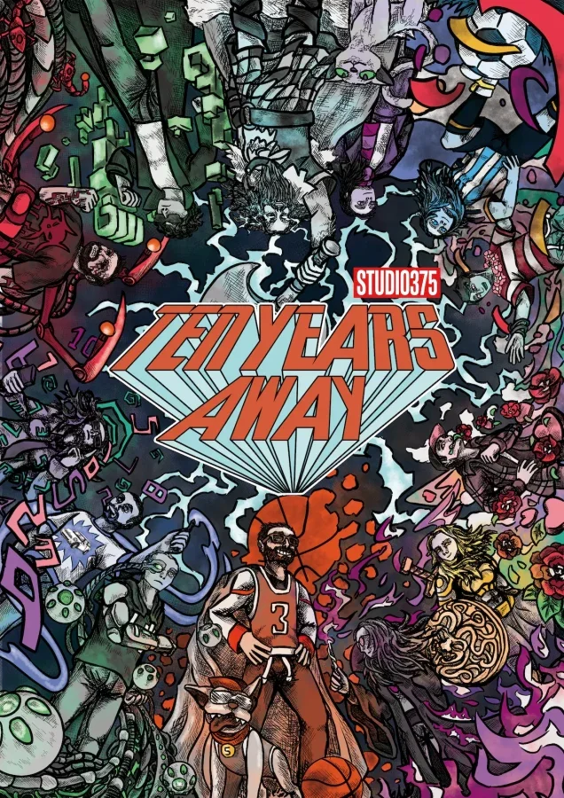 Illustration from Ten Years Away comic