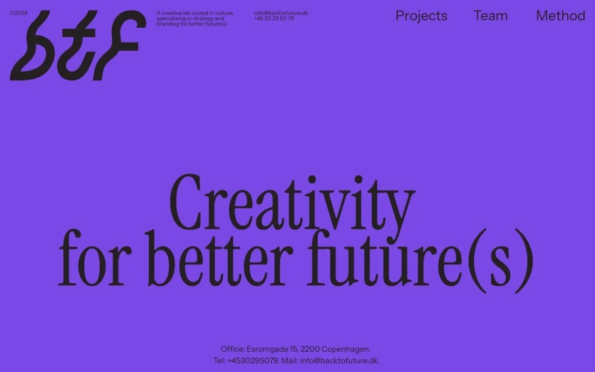 Back to future's elegant site