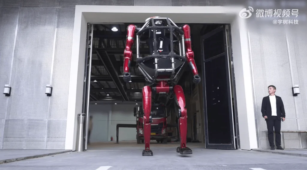 Unitree's GD01 Redefines Robotics with Advanced Mobility and Practical Applications