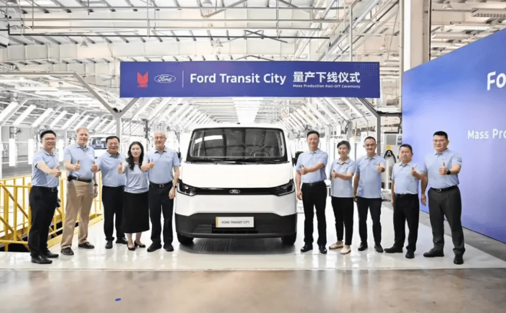 Ford Launches All-Electric Transit City Van for European Markets