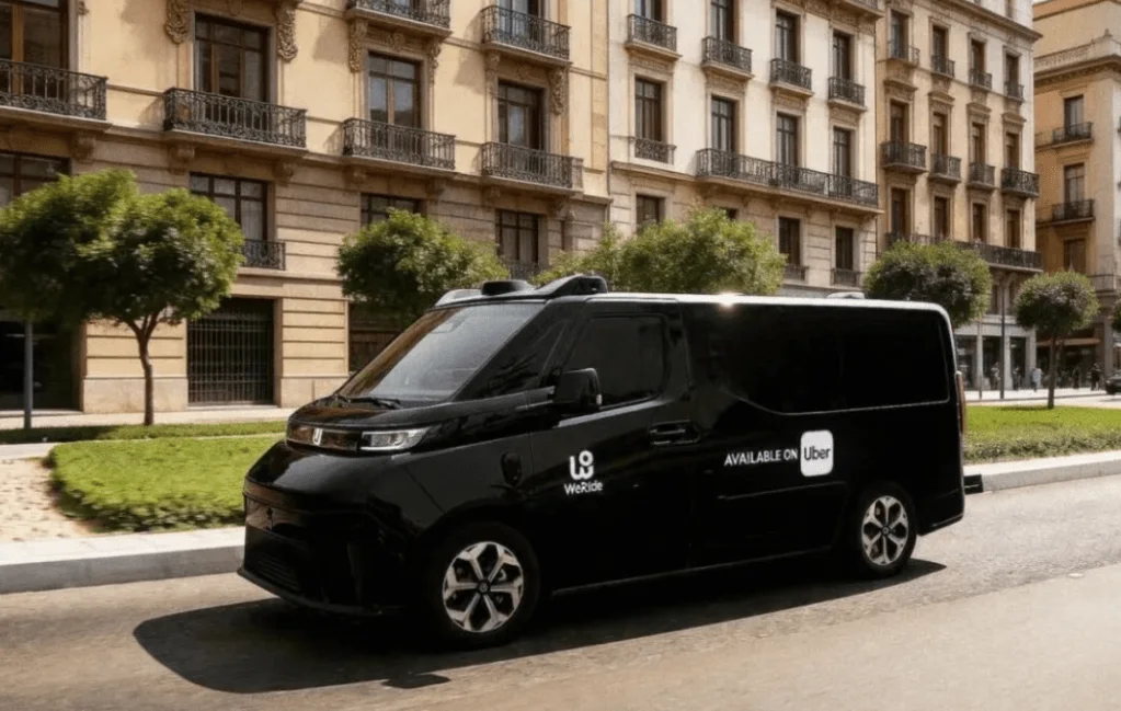 Spain Welcomes its First Robotaxi Service as WeRide and Uber Collaborate